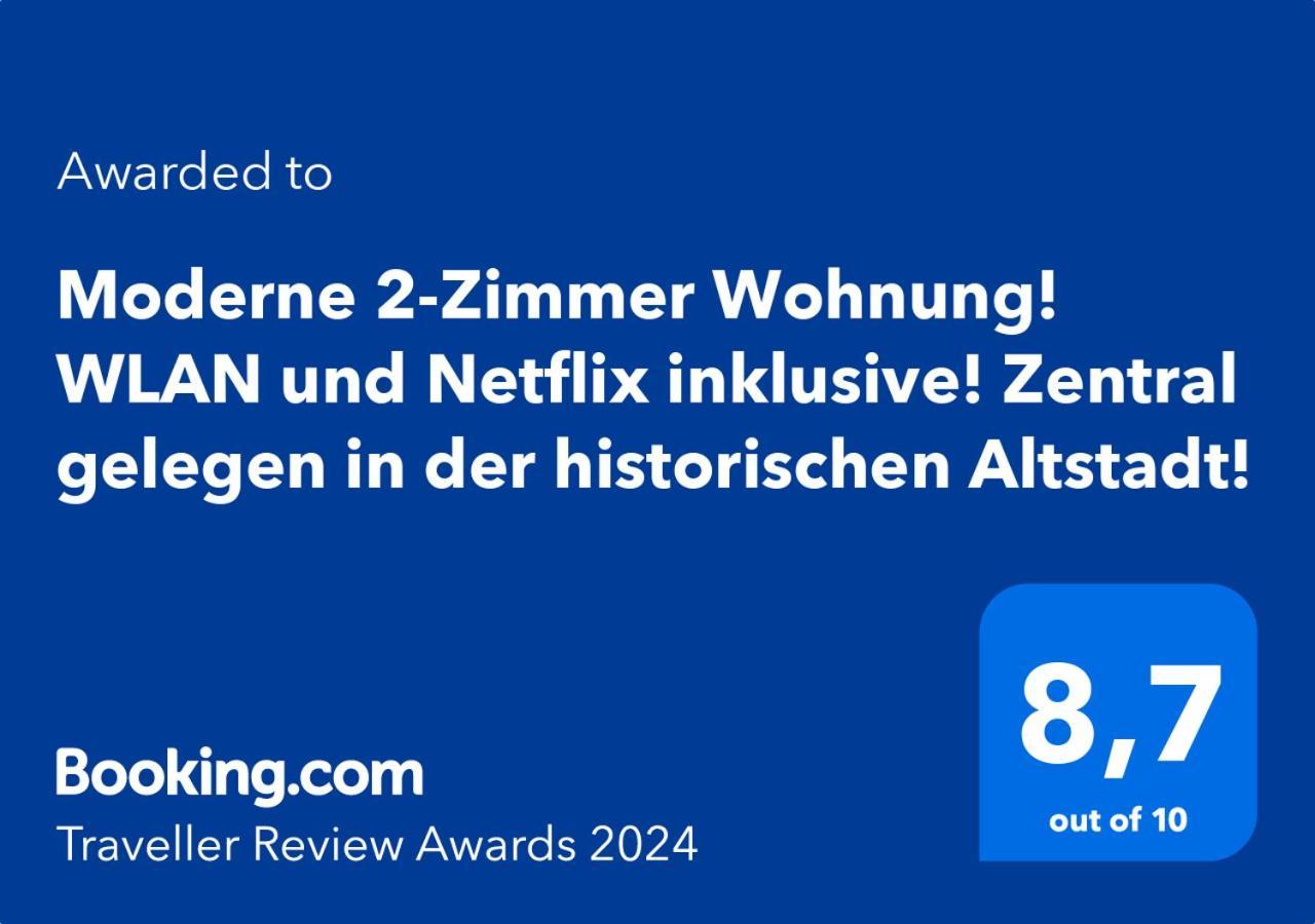 Moderne 2-Zimmer Wohnung! Wlan Und Netflix Inklusive! Zentral Gelegen In Der Historischen Altstadt! Stade Eksteriør billede